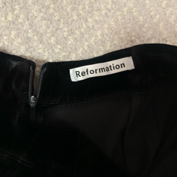 NWT Reformation Velvet Pants - Picture 7 of 7
